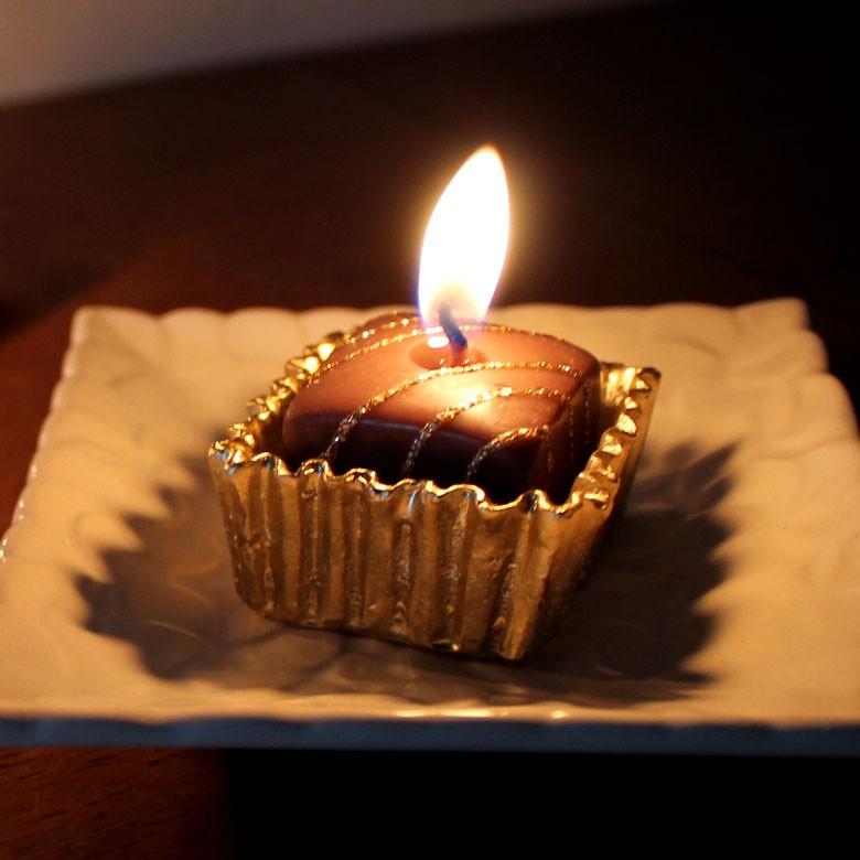 チョコレートキャンドル キャンドル ろうそく ギフト プレゼント 贈り物 61100 | ブランド登録なし | 02