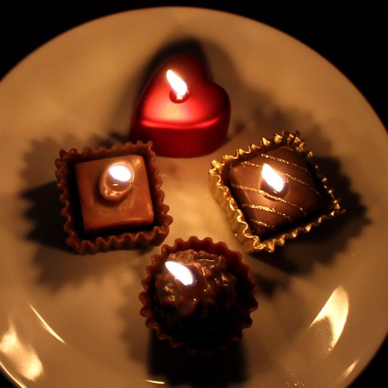 チョコレートキャンドル キャンドル ろうそく ギフト プレゼント 贈り物 61100 | ブランド登録なし | 04