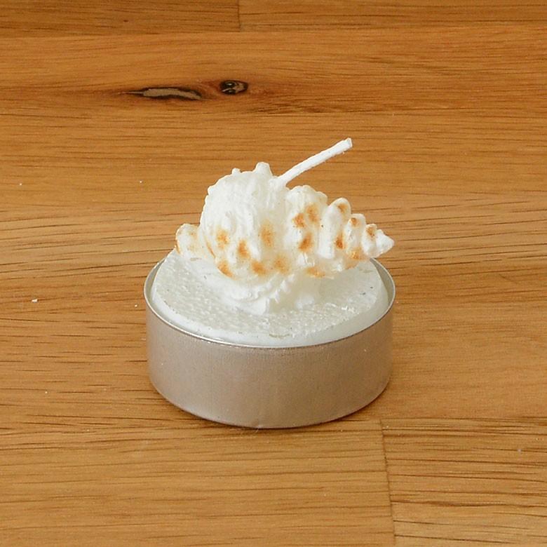 ティーライトキャンドル 6個入り 巻貝 キャンドル ろうそく ギフト プレゼント 贈り物 61142 | ブランド登録なし | 01