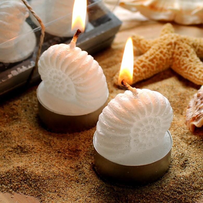 ティーライトキャンドル 6個入り アンモナイト キャンドル ろうそく ギフト プレゼント 贈り物 61143 | ブランド登録なし | 02