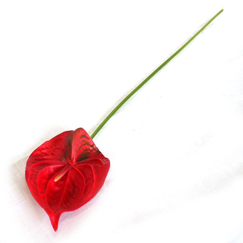 造花 アンスリウム 観葉植物 フェイクグリーン 枝付き アジアン雑貨 花飾り 3色展開 6160 | ブランド登録なし | 14