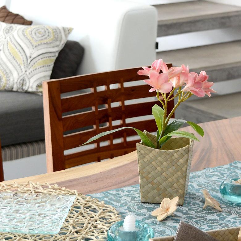 アーティフィシャルフラワー 造花 枝付き プルメリア  リゾート インテリア アジアン雑貨 飾り オブジェ ナチュラル 6162 | ブランド登録なし | 15