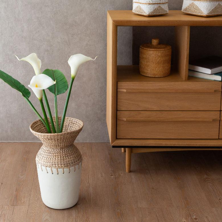 アートフラワー 造花 カラー リリー ロング 3色 フェイクグリーン リゾート アジアン雑貨 ナチュラル インテリア アーティフィシャルフラワー 観葉植物 6165 | ブランド登録なし | 11