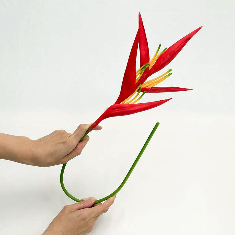 アートフラワー フラワー 観葉植物 ヘリコニア プシッタコルム アーティフィシャルフラワー リゾート アジアン雑貨 グリーン フェイク 花 アジア工房 6166 | ブランド登録なし | 09