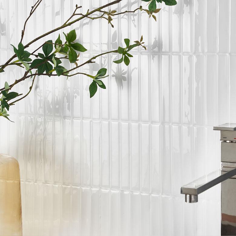 タイル シール ボーダー ストライプ 1枚 スタイリッシュ シンプル シート 防水 ウォール ステッカー デコレーション リメイク インテリア 壁材 西海岸 61729 | ELEMENTS（インテリア） | 05