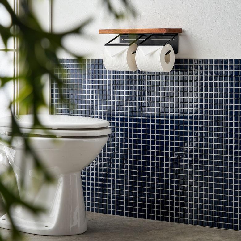 タイル シール ピクセル モザイク 20枚 シンプル 四角 レトロ シート 防水 ウォール ステッカー デコレーション リメイク インテリア 壁材 西海岸 61730-20 | ELEMENTS（インテリア） | 06