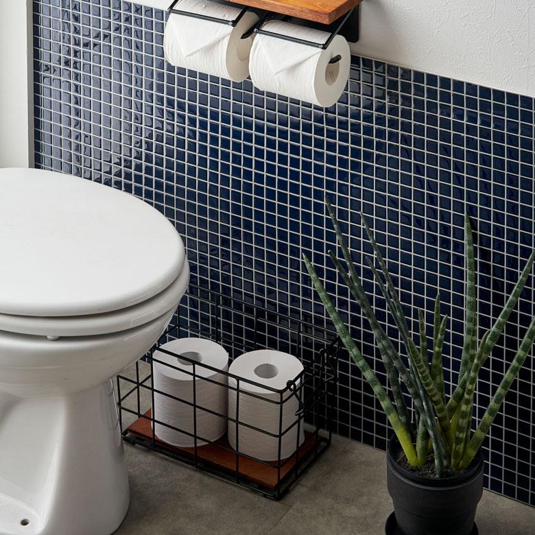 タイル シール ピクセル モザイク 40枚 シンプル 四角 レトロ シート 防水 ウォール ステッカー デコレーション リメイク インテリア 壁材 西海岸 61730-40 | ELEMENTS（インテリア） | 18