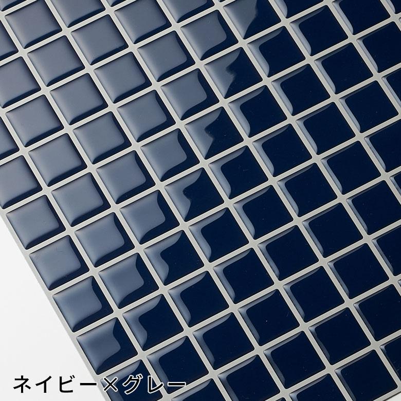 タイル シール ピクセル モザイク 1枚 シンプル 四角 レトロ シート 防水 ウォール ステッカー デコレーション リメイク インテリア 壁材 西海岸 61730 | ELEMENTS（インテリア） | 12