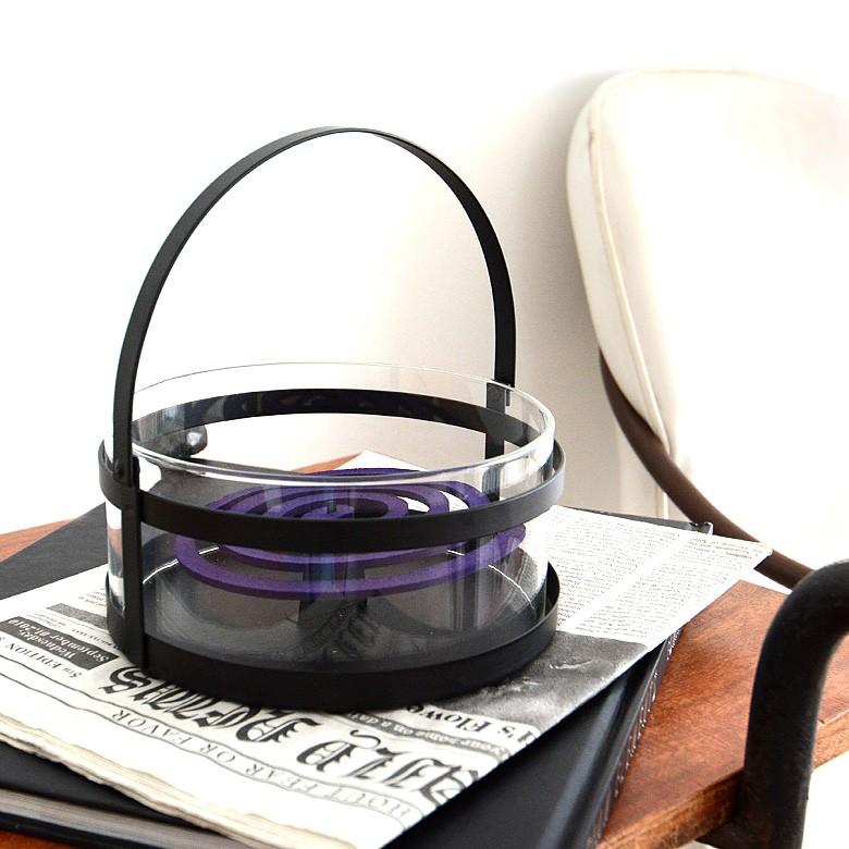 蚊取り線香ホルダー 蚊取り線香 入れ 立て おしゃれ スチ ル 黒ブラック アウトドア 虫 除け 61910 | ELEMENTS（インテリア） | 03