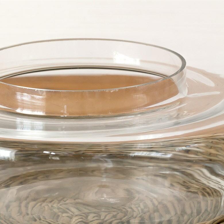 ガラスドーム バスケット トレイ付き テラリウム フタ付き ガラス キャニスター ディスプレイケースガラスケース ショーケース フタ付き キッチン用品 62180 | ブランド登録なし | 06