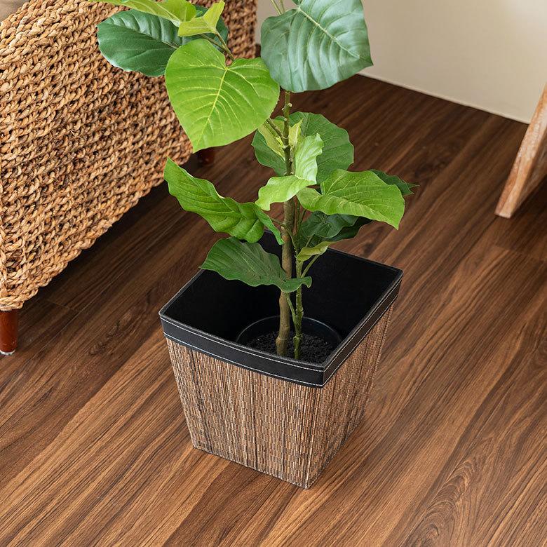 ごみ箱 おしゃれ ダストボックス 収納ボックス 収納 かご バスケット パームリディ Mサイズ スリッパ 寝室 リビング 玄関 アジアン バリ 6221 | ブランド登録なし | 12