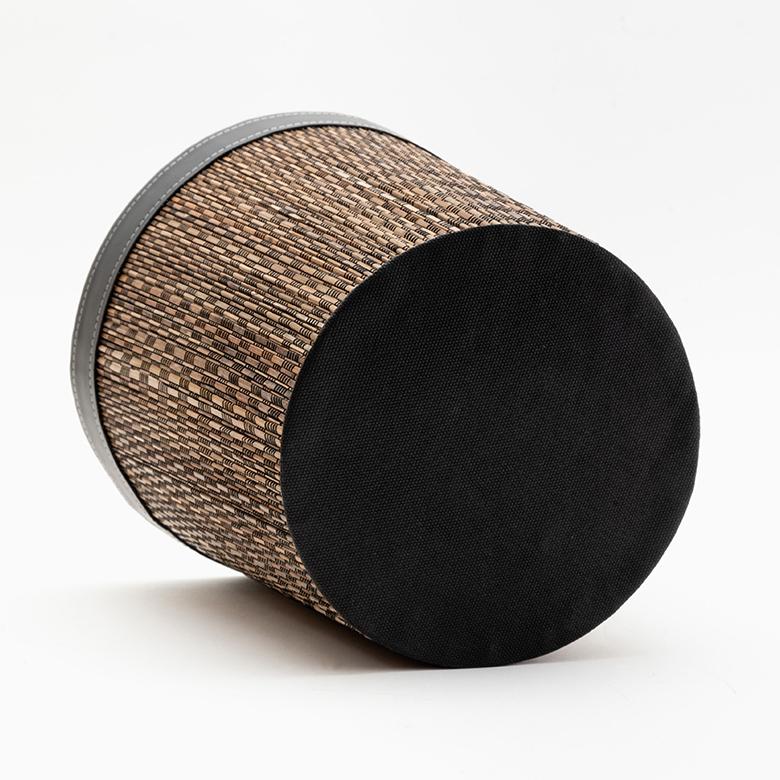 ゴミ箱 おしゃれ ダストボックス くずかご パームリディ 丸型 円形 丸い モダン アジアン リビング 寝室 鉢カバー バリ雑貨 パームリディ 6223 | ブランド登録なし | 08