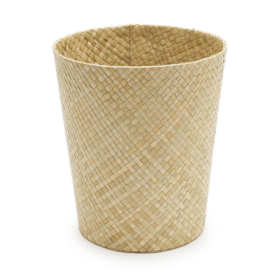 パンダン バスケット 丸型 ナチュラル ゴミ箱 おしゃれ ダストボックス くずかご ラウンド 収納ケース 整理 円形 プランターカバー 植木鉢 6235 | ブランド登録なし | 13