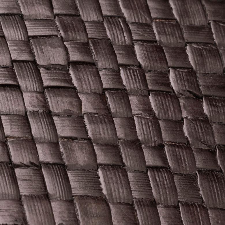 パンダンで編まれた アジアン ゴミ箱 三角形 ブラウン色 ハイクオリティ 見えない ダストボックス 鉢カバー おしゃれ 縦型 リビング アジアン雑貨 6236 | ブランド登録なし | 01