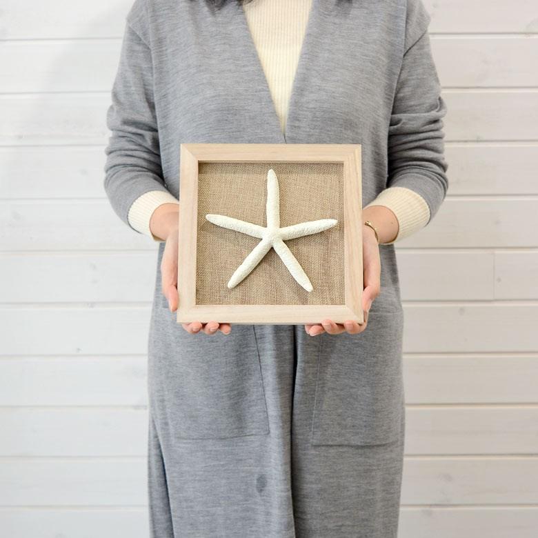 アートパネル アートボックス 南国ビーチリゾートをモチーフにした壁掛けフレーム アートフレーム ヒトデ 貝殻 ヨット マリン 西海岸 ウォールデコ 623 | ELEMENTS（インテリア） | 02