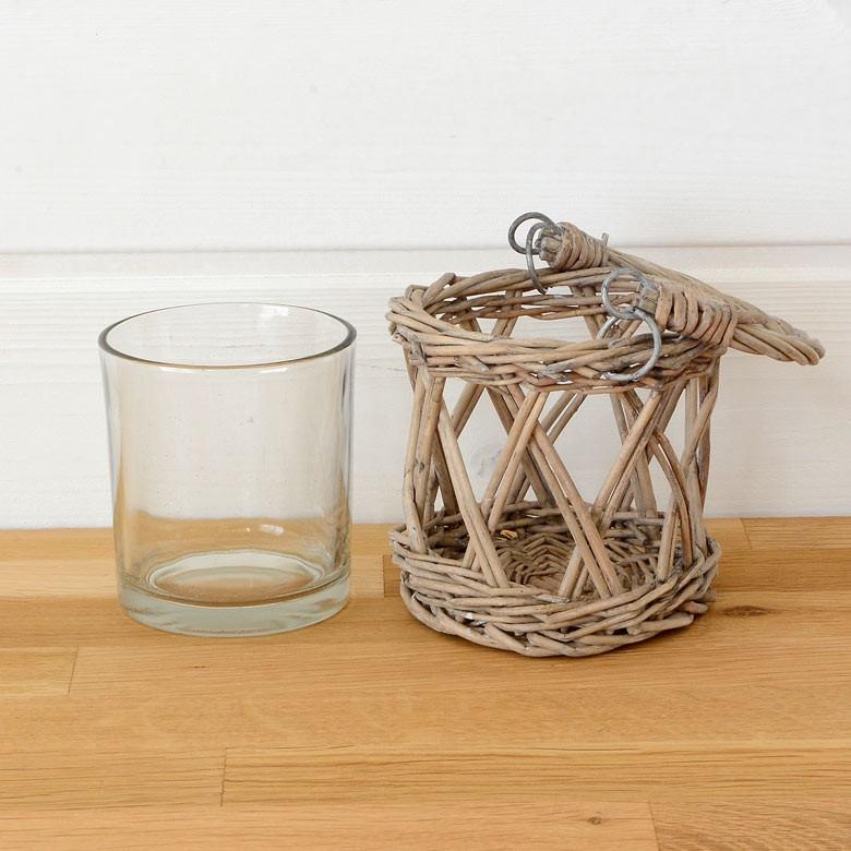 キャンドルホルダー ガラス 柳 キャンドルカップ 持ち手付き 西海岸 男前 62500 | ELEMENTS（インテリア） | 02