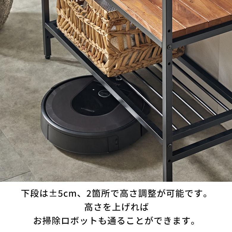 オープンシェルフ ラック 棚 木製 スチール 5段 幅80cm 奥行30cm シェルフ キッチンラック アイアンフレーム 無垢材 天然木 西海岸 男前 63000 | ELEMENTS（インテリア） | 13