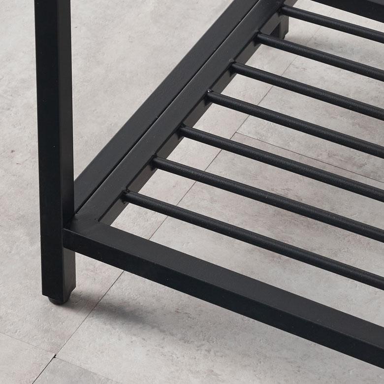 ローシェルフ テレビボード TVボード テレビ台 TV台 シェルフ 棚 木製 おしゃれ 無垢材 天然木 スチール アイアンフレーム 63080 | ELEMENTS（インテリア） | 15