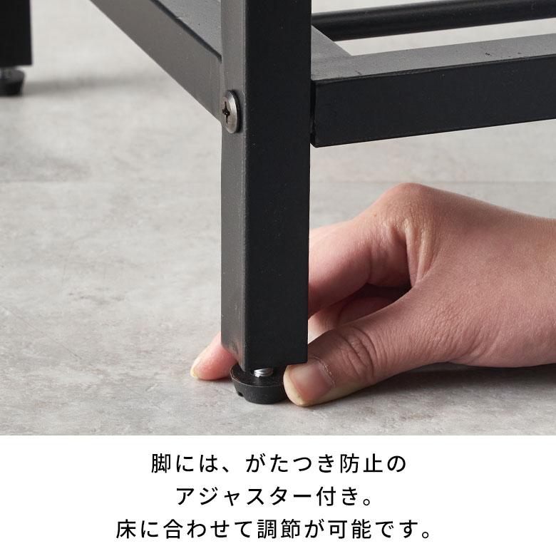 テレビ台 収納 TVラック ロータイプ テレビラック 黒 tv台 ローボード 幅115 AV ボード TV オーディオラック 収納 アイアン 棚 タバス TABAS 西海岸 63081-cbk | ELEMENTS（インテリア） | 16