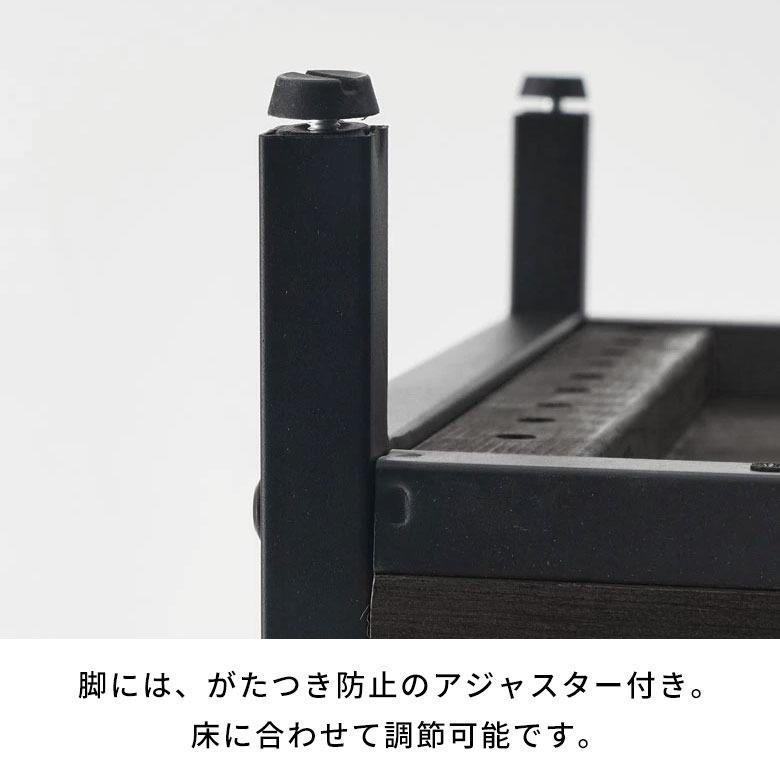 ハンガーラック 木製 コートハンガー 幅80cm アイアン アイアンフレーム 黒 ハンガーシェルフ 玄関 スチール シンプル スリム タバス TABAS 西海岸 63090-cbk | ELEMENTS（インテリア） | 15