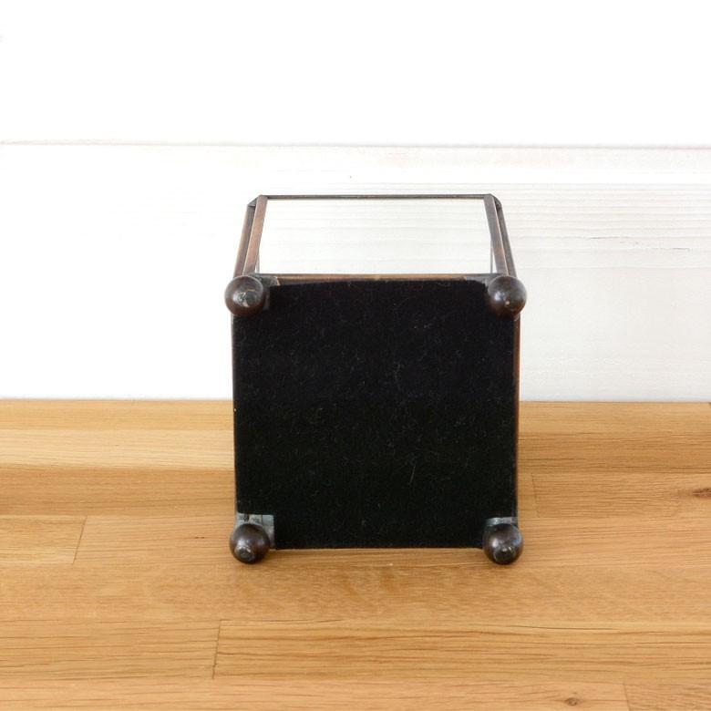 キャンドルホルダー ガラス 真鍮 長方形 西海岸 男前 63180 | ELEMENTS（インテリア） | 02