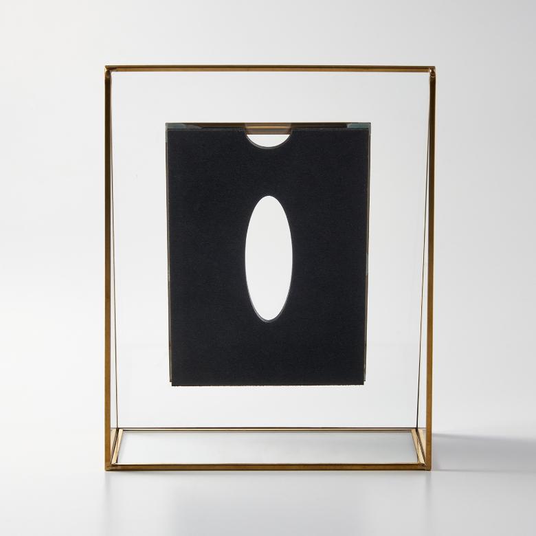 ガラスと真鍮でできたフォトフレーム 写真立て おしゃれ スタンド アンティーク風 シンプル はがきサイズ ポストカード ゴールド ディスプレイ アート 63250 | ELEMENTS（インテリア） | 11