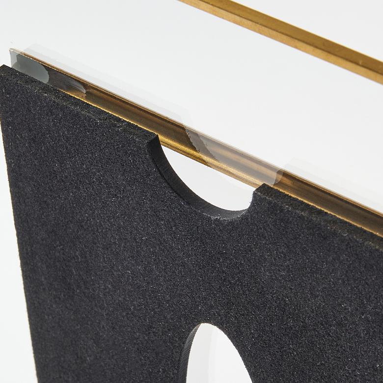 ガラスと真鍮でできたフォトフレーム 写真立て おしゃれ スタンド アンティーク風 シンプル はがきサイズ ポストカード ゴールド ディスプレイ アート 63250 | ELEMENTS（インテリア） | 17