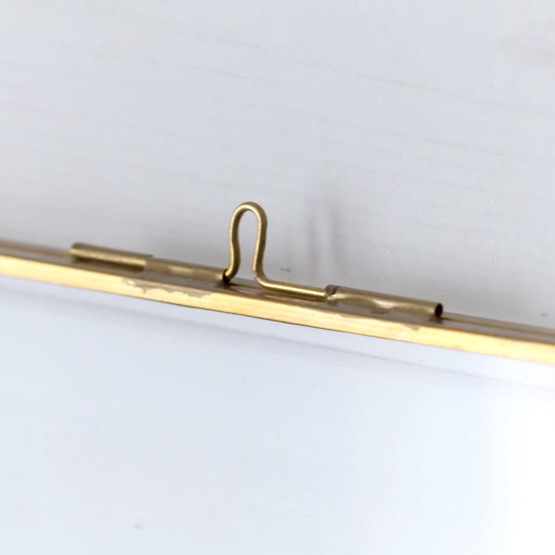 フォトフレーム ハンギングタイプ ガラス 真鍮 ゴールド 63260 | ELEMENTS（インテリア） | 08