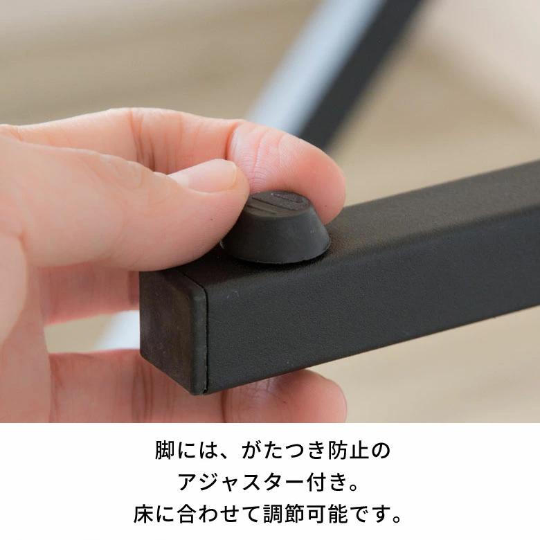 サイドテーブル ベッドサイドテーブル 天然木製 無垢材 アイアンフレーム ソファテーブル ブラウン おしゃれ 63702 | ELEMENTS（インテリア） | 10