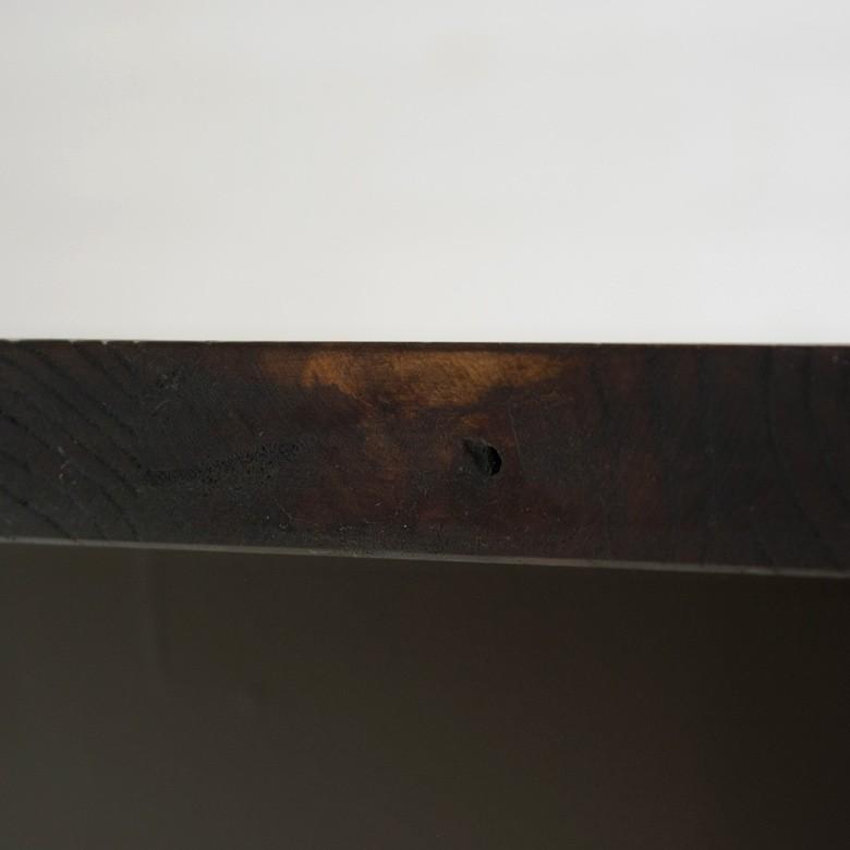 ダイニングテーブル 4人掛け テーブル スチール製 長方形 幅125cm 75cm 高さ75cm 長方形 ダイニング メタル 食卓テーブル 天然木 カフェ ヴィンテージ 63706 | ELEMENTS（インテリア） | 12