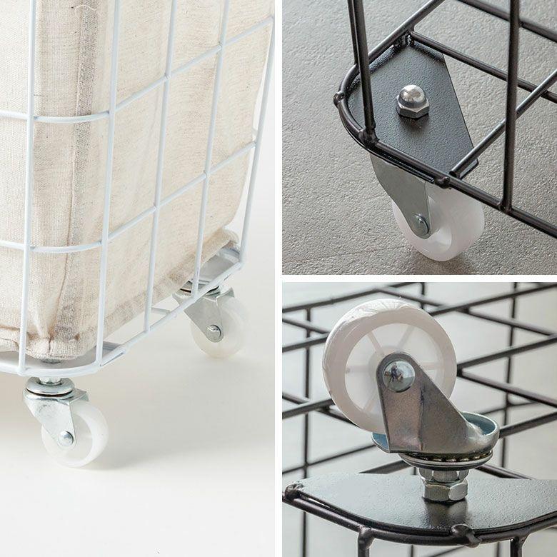 ワイヤーバスケット スタッキング 四角 かご バスケット 収納 ワイヤー 積み重ね 内布 スチール 脱衣かご 食品 おしゃれ 北欧 リゾート インテリア 西海岸 64121 | ELEMENTS（インテリア） | 13