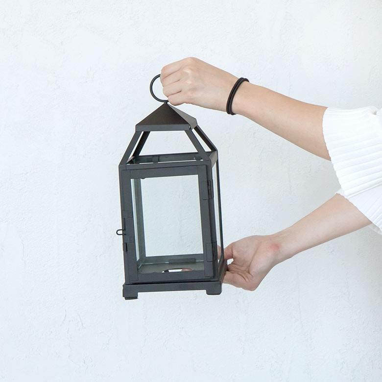 ランタン スチールフレーム スタンド型 ソケット付き 西海岸 男前 照明器具 64400 | ブランド登録なし | 05