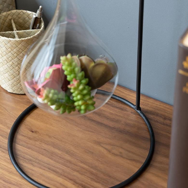 ランタン スタンド ハンガー LED プランター 間接照明 台 吊り下げ ハンギング ブラック ライト ランプ アンティーク レトロ おしゃれ 北欧 リゾート 64430 | ELEMENTS（インテリア） | 13