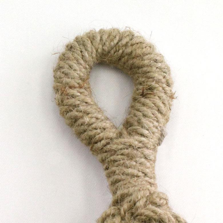 マクラメハンギング バスケット付き プランターハンガー 観葉植物 プラントハンガー 鉢 吊るす プラントホルダー 飾る マクラメグリーン 64710 | ブランド登録なし | 03