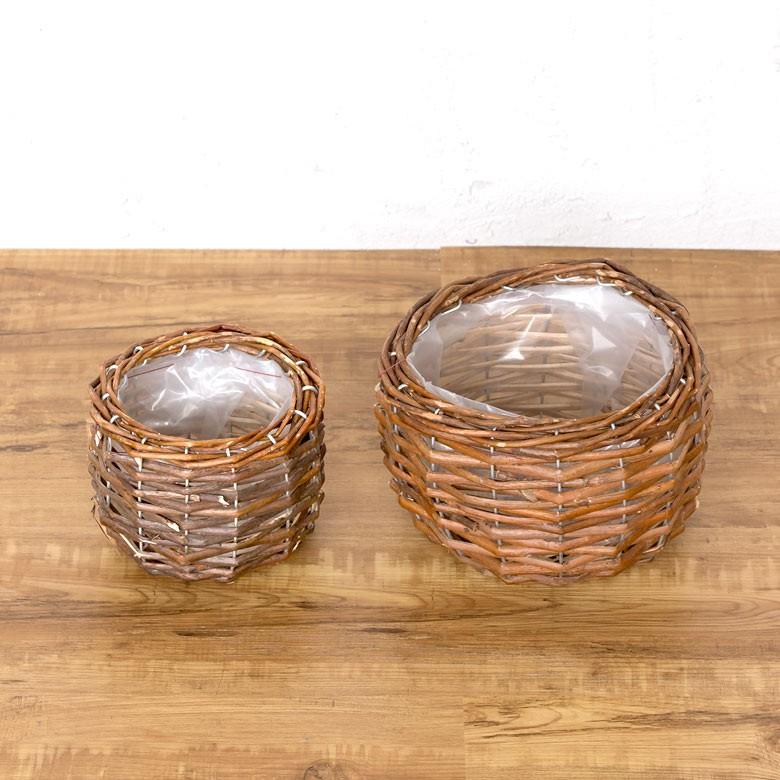 マクラメハンギング バスケット付き プランターハンガー 観葉植物 プラントハンガー 鉢 吊るす プラントホルダー 飾る マクラメグリーン 64710 | ブランド登録なし | 04