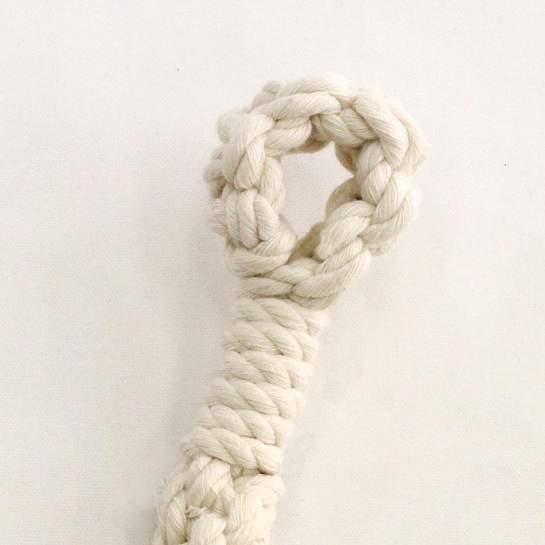 ハンギングプランター プランツハンガー マクラメハンギング コットンロープ シングルタイプ 西海岸 男前 64720 | ブランド登録なし | 04