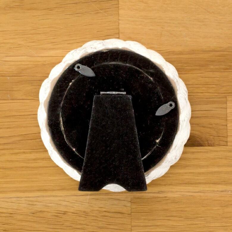 写真立て フォトフレーム ロープ模様 壁掛け 丸型 アンティーク加工 アイボリー 白 西海岸 マリン 男前 64860 | ブランド登録なし | 06