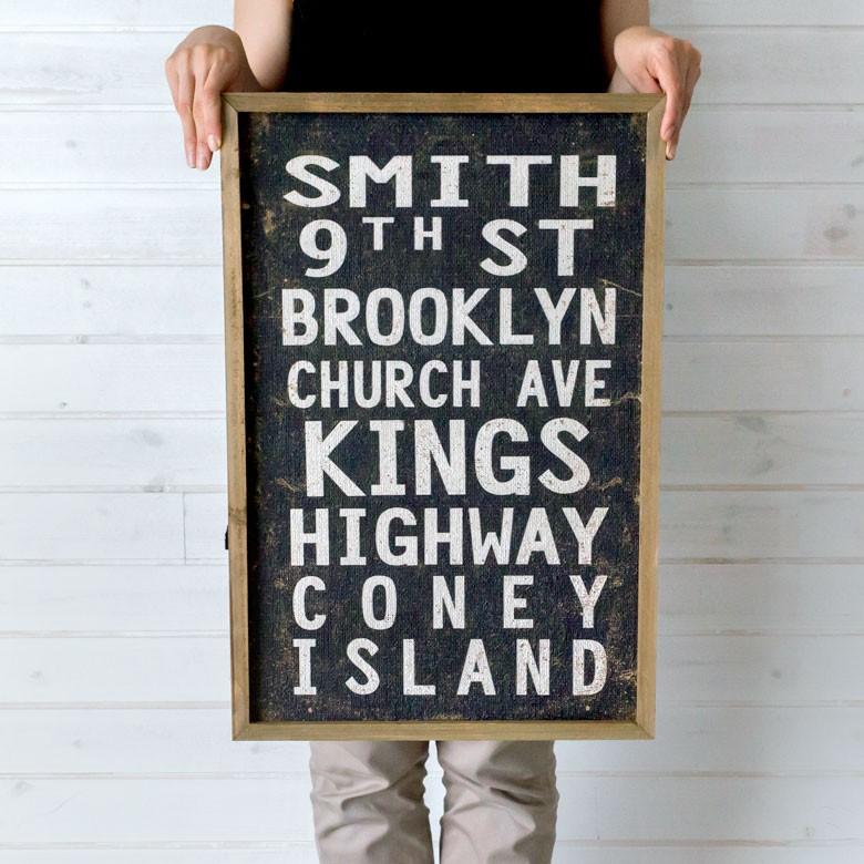 ジュートキャンバス ウォールアート サインボード 麻布 木