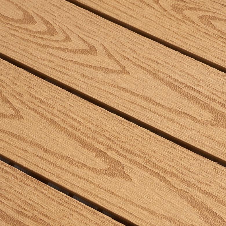 ウッド パネル デッキ タイル 人工木 diy デザインタイプ 木目柄 20枚セット ジョイント 庭 ベランダ テラス バルコニー ガーデン 樹脂 6510 | ブランド登録なし | 05