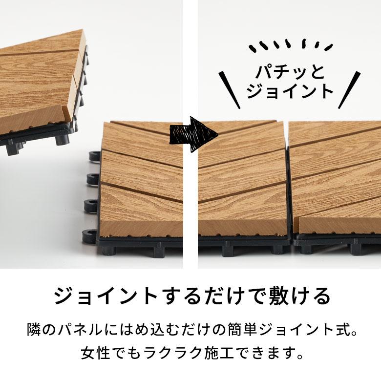 ウッド パネル デッキ タイル 人工木 diy デザインタイプ 木目柄 ウッド パネル デッキ タイル 人工木 diy デザインタイプ 木目柄