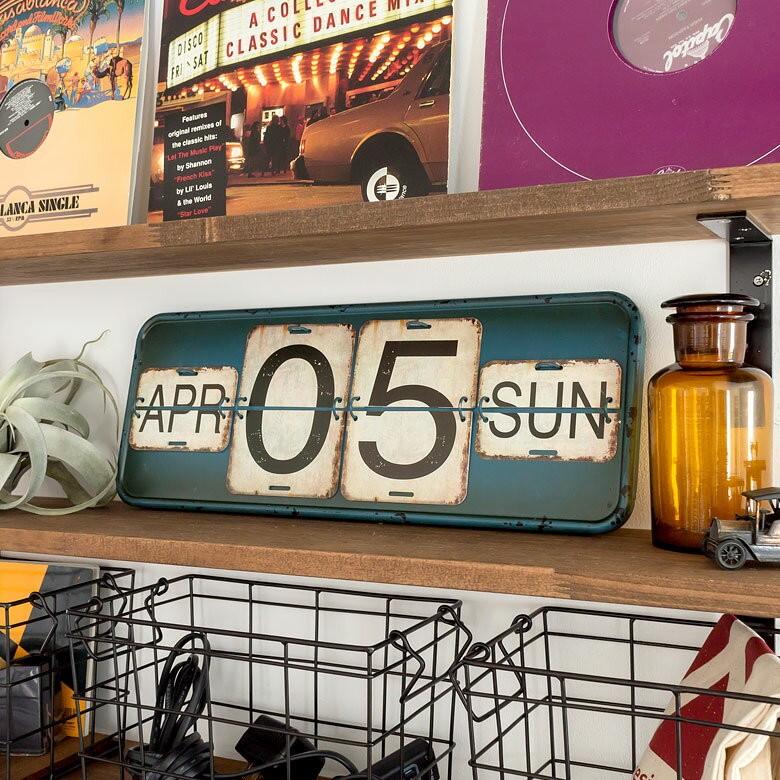 カレンダー ヴィンテージ風 日めくりカレンダー 卓上 壁掛け