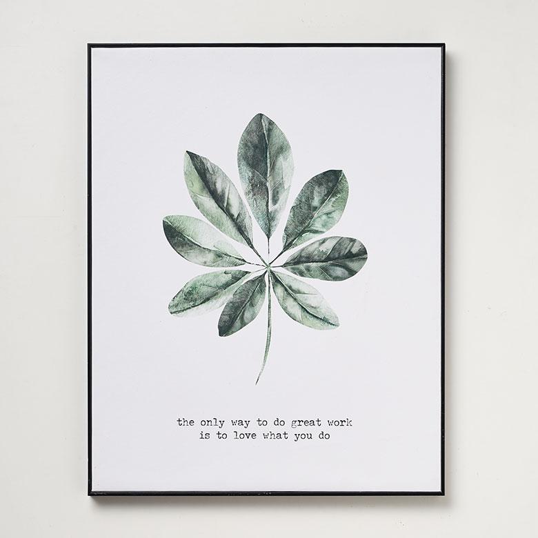 インテリアアートパネル アートフレーム 壁掛け アート 植物 フレーム付き アートパネル 南国 リーフ リビング アートポスター インテリア 絵画 西海岸 65373 | ELEMENTS（インテリア） | 16