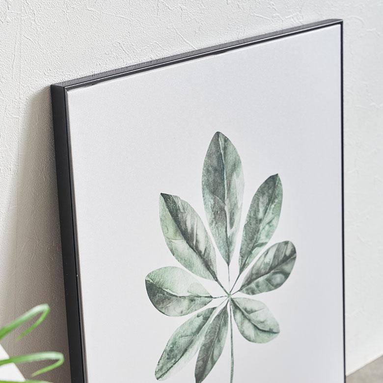 インテリアアートパネル アートフレーム 壁掛け アート 植物 フレーム付き アートパネル 南国 リーフ リビング アートポスター インテリア 絵画 西海岸 65373 | ELEMENTS（インテリア） | 08