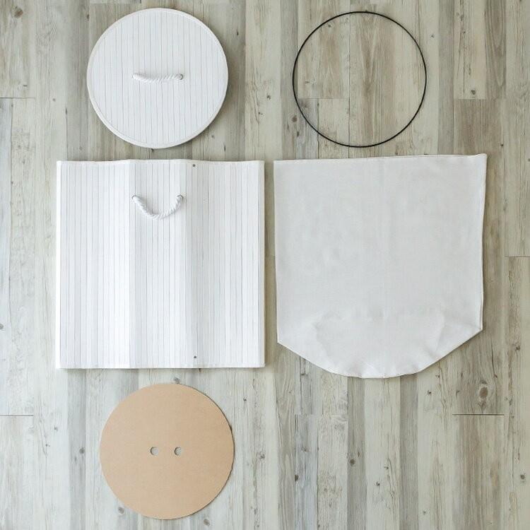 ランドリーボックス ランドリーバスケット 収納バスケット 収納 かご 取っ手 おしゃれ 脱衣かご 洗濯物入れ 洗濯カゴ 蓋付き 持ち手付き 6539 | ブランド登録なし | 11