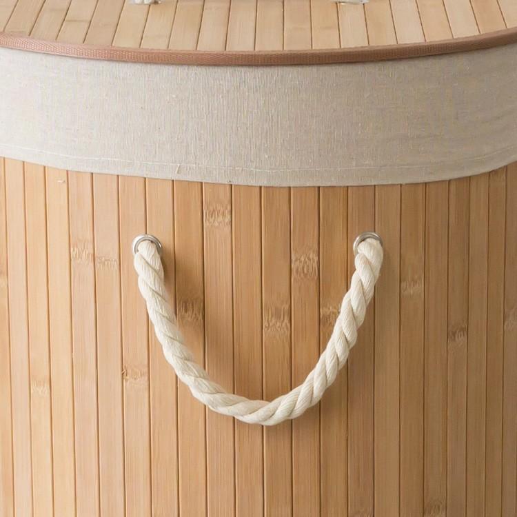 ランドリーボックス ランドリーバスケット 収納バスケット 収納 かご 取っ手 おしゃれ 脱衣かご 洗濯物入れ 洗濯カゴ 蓋付き 持ち手付き 6539 | ブランド登録なし | 15