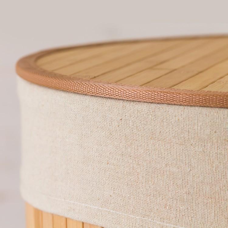 ランドリーボックス ランドリーバスケット 収納バスケット 収納 かご 取っ手 おしゃれ 脱衣かご 洗濯物入れ 洗濯カゴ 蓋付き 持ち手付き 6539 | ブランド登録なし | 16