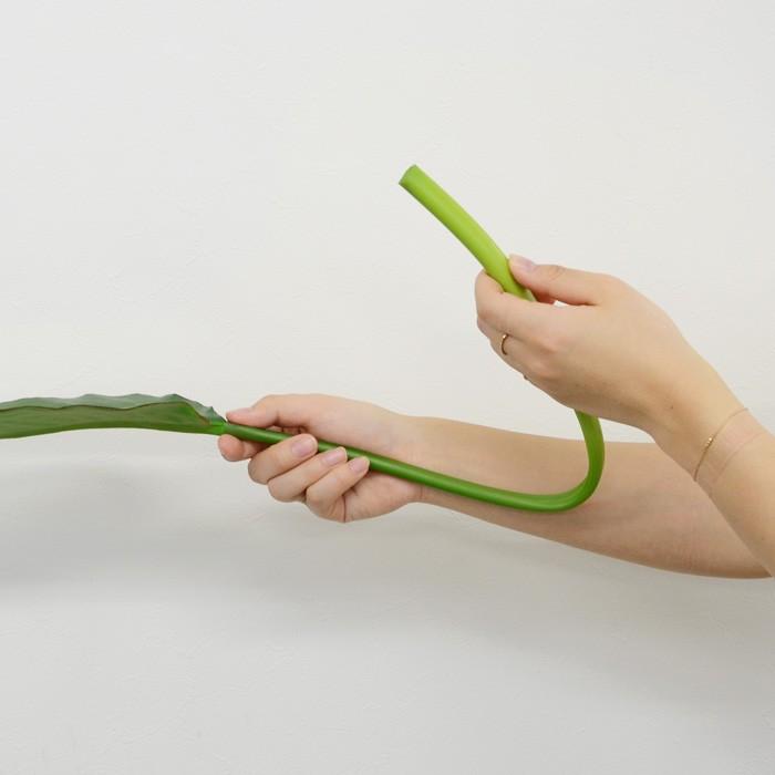 フェイクグリーン 大きい葉っぱ ストレリチアリーフ Sサイズ リアルな造花観葉植物 枝付き アーティフィシャルグリーン 65610 | ブランド登録なし | 07