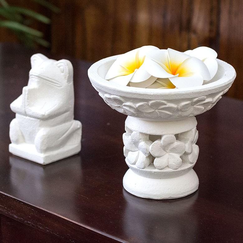 置き物 オブジェ 飾り プルメリア バリ リゾート アジアン雑貨 インテリア ディスプレイ 65830 | ブランド登録なし | 05