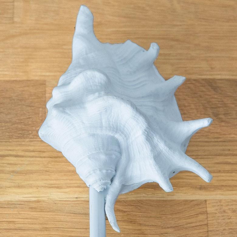 ELEMENTS オブジェ シェルモチーフ 貝 ホワイト レジン アート