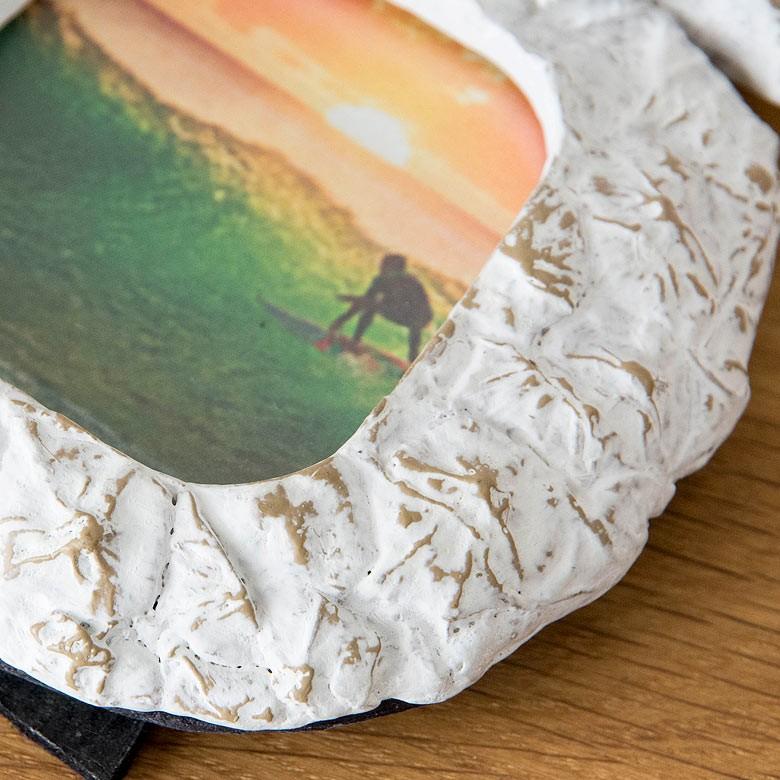 フォトフレーム 写真立て 壁掛け 卓上 おしゃれ かわいい ミニ ミニサイズ パイナップル ナチュラル ブライダル ベビー 65911 | ブランド登録なし | 07